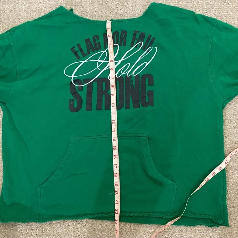 Flag Nor Fail Strong Sweatshirt Gym Wear Size XL